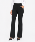 Tummy Tucker Straight Flare Trousers